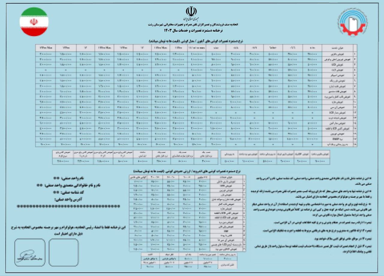 دستمزد خدمات