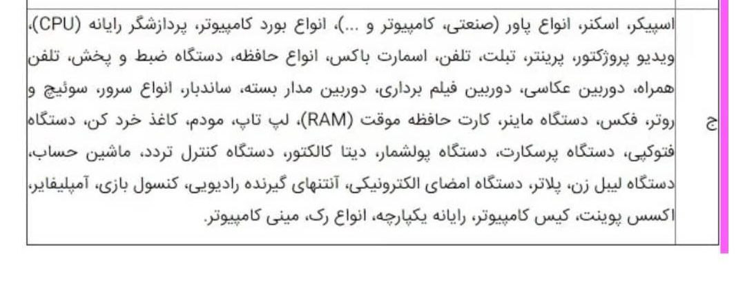 مصوبات ستاد مبارزه با قاچاق کالا و ارز